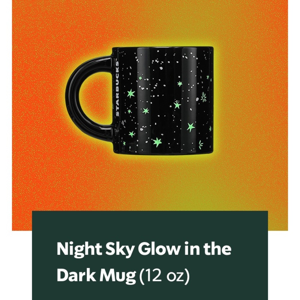Starbucks New Release Glow in the Dark Mug 🌟